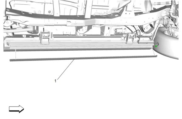 Assist Step Lamp Replacement (B3L) — figure 7