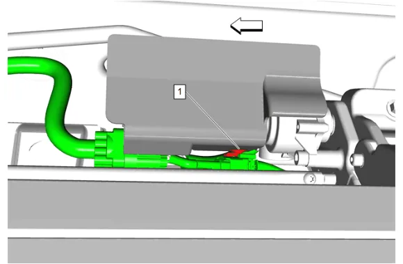 Assist Step Motor Replacement (B3L) — figure 1