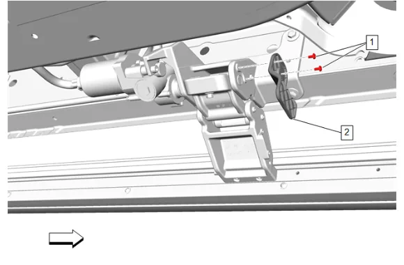 Assist Step Motor Replacement (B3L) — figure 6