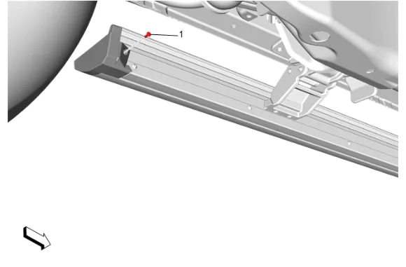 Assist Step Replacement (B3L - Assist Step) — figure 3