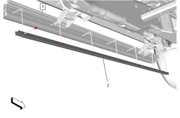 Assist Step Replacement (B3L - Assist Step) — figure 5