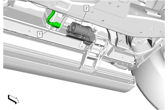 Assist Step Replacement (B3L - Assist Step Assembly) — figure 1