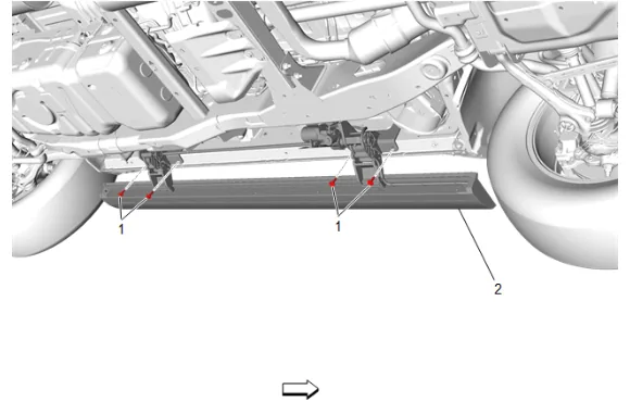 Assist Step Replacement (B3L - Assist Step Assembly) — figure 3