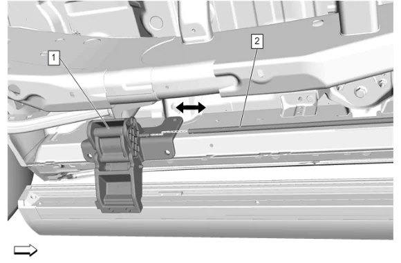 Assist Step Rod Replacement (B3L) — figure 4