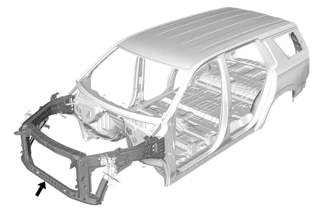 Body Front Structure Parts Replacement — figure 1