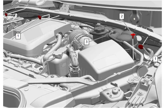Dash Panel Outer Insulator Replacement - Upper (with LM2) — figure 2