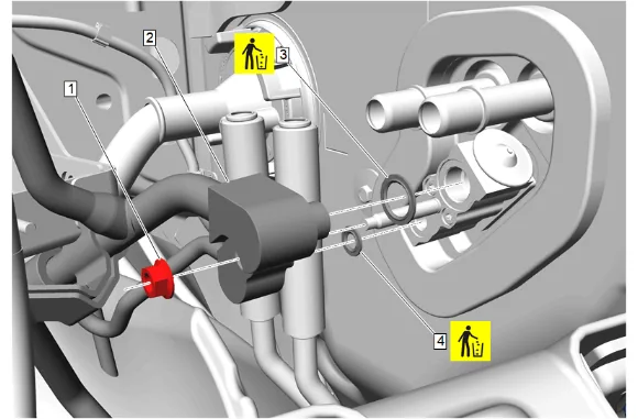 Dash Panel Outer Insulator Replacement (without LM2) — figure 4