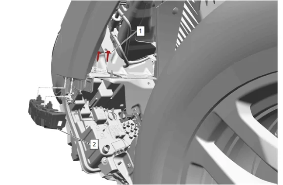 Front Bumper Fascia Guide Replacement — figure 2