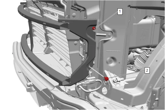 Front Bumper Impact Bar Replacement — figure 5
