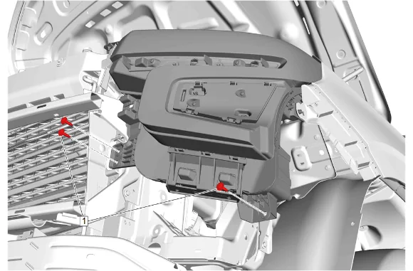 Front Bumper Shutter Replacement — figure 3