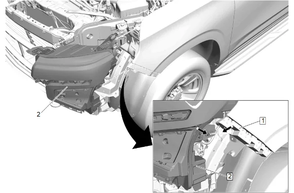 Front Bumper Shutter Replacement — figure 4