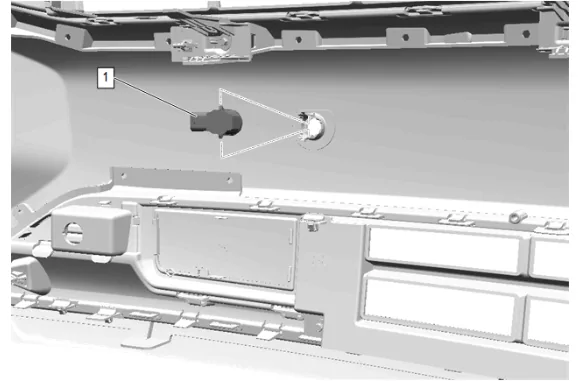Front Bumper Upper Fascia Replacement (with LM2) — figure 6