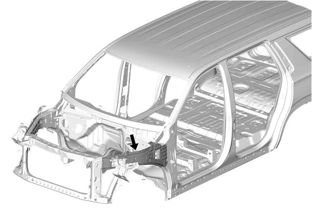 Front Compartment Upper Side Rail Replacement — figure 1