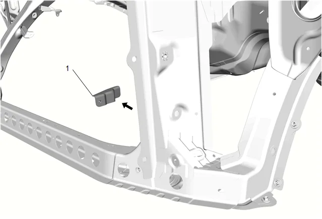 Front Crossmember Bracket Replacement — figure 4