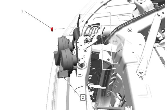 Front End Upper Tie Bar Removal and Installation — figure 20