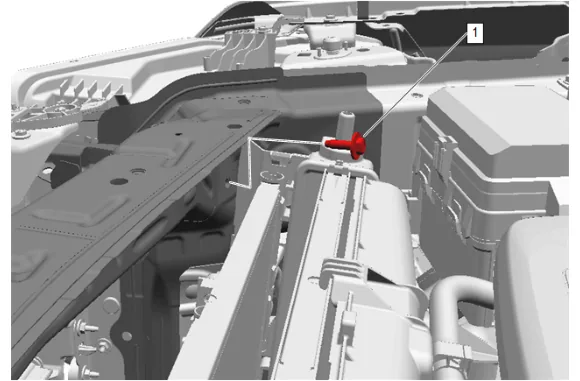 Front End Upper Tie Bar Removal and Installation — figure 24