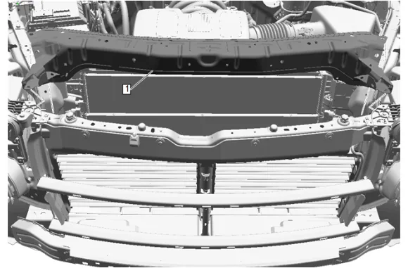 Front End Upper Tie Bar Removal and Installation — figure 25