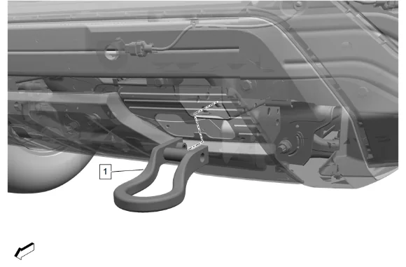 Front Tow Hook Replacement — figure 2