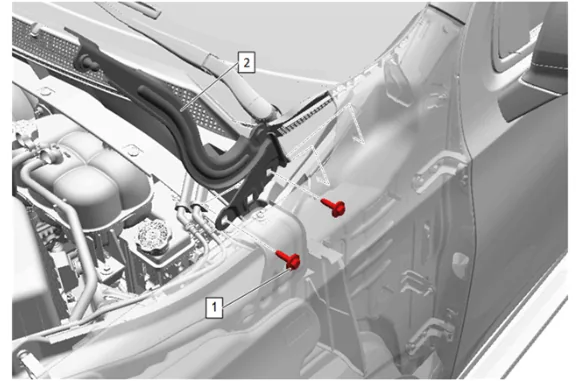 Hood Hinge Replacement — figure 3