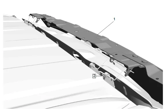 Liftgate Hinge Replacement (without TC2) — figure 11