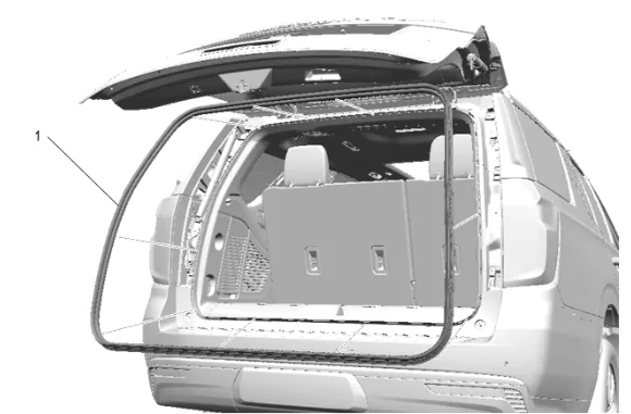 Liftgate Replacement (with TC2) — figure 3