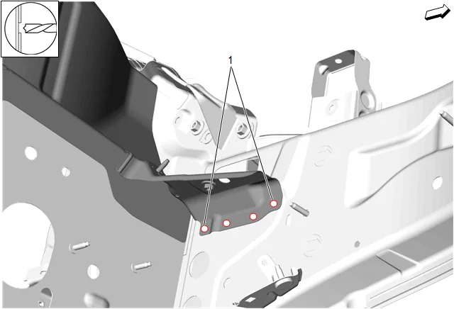Plenum Lower Panel Replacement — figure 2