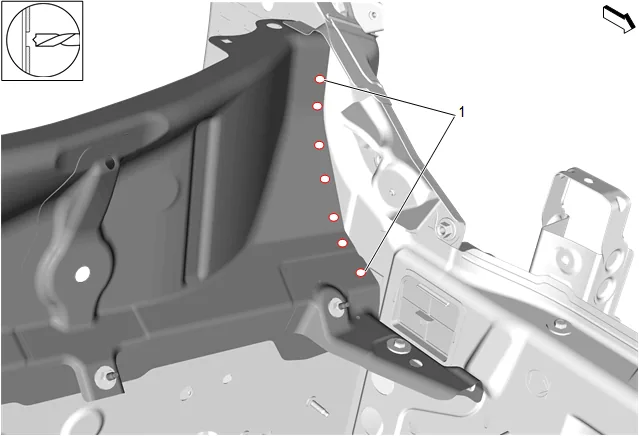 Plenum Lower Panel Replacement — figure 4
