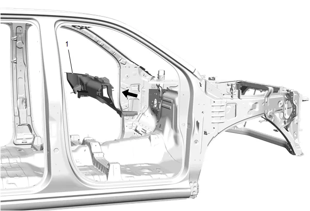 Plenum Lower Panel Replacement — figure 6