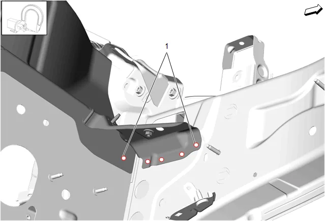 Plenum Lower Panel Replacement — figure 10