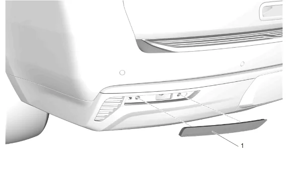 Rear Bumper Lower Fascia Replacement — figure 10