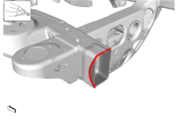 Rear Half Frame Replacement — figure 4