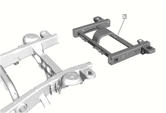 Rear Half Frame Replacement — figure 7