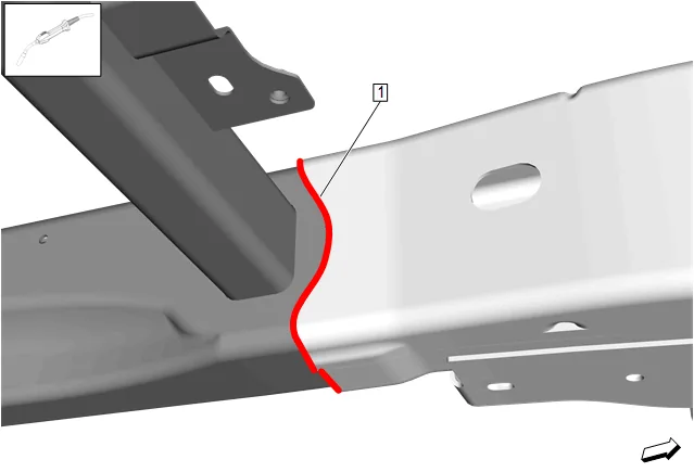 Rear Half Frame Replacement — figure 9
