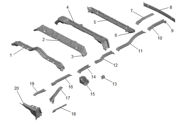 Structure Identification (Short Wheel Base) — figure 7
