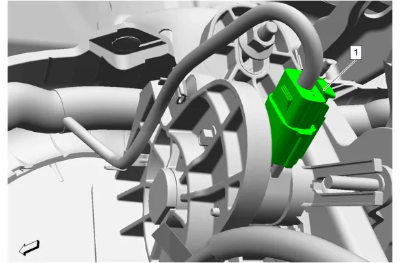 Brake Pedal Position Sensor Replacement — figure 4