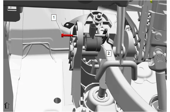 Brake Pedal Position Sensor Replacement — figure 5