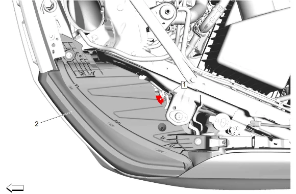 Front Headlamp Aiming (without Horizontal Adjustment) — figure 3