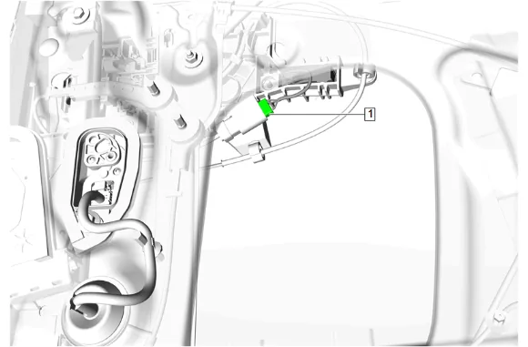 Front Side Door Latch Replacement (without nwm) — figure 10