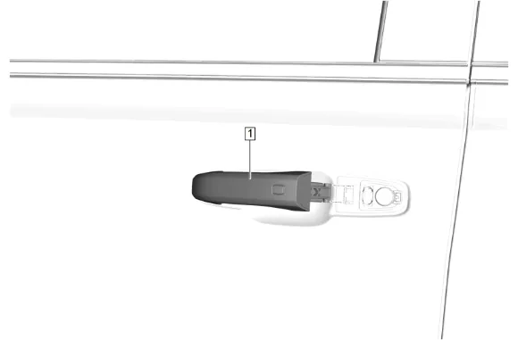 Front Side Door Lock Cylinder Replacement (with nwm) — figure 13