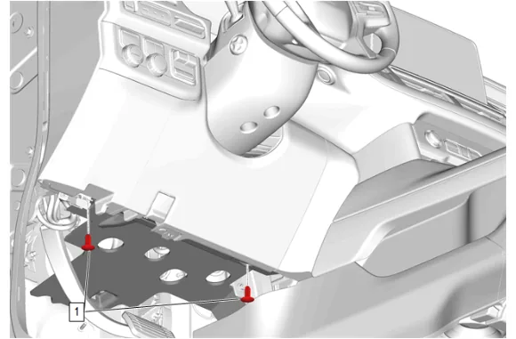 Lighting Control Module Replacement — figure 1