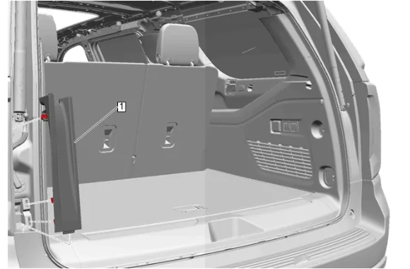 Rear Body Structure Stop Lamp Replacement — figure 2