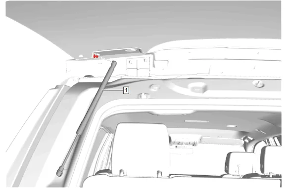 Rear Compartment Lift Window Replacement — figure 14