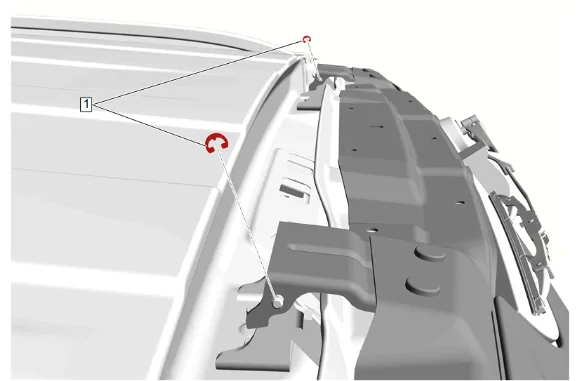 Rear Compartment Lift Window Replacement — figure 15