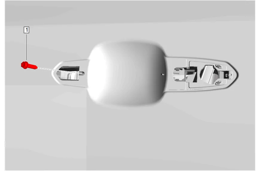 Rear Side Door Outside Handle Cable Replacement — figure 11