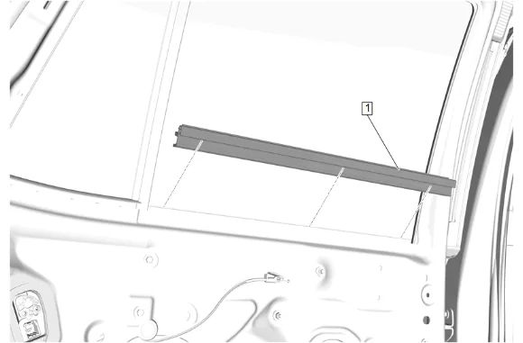 Rear Side Door Window Replacement — figure 5