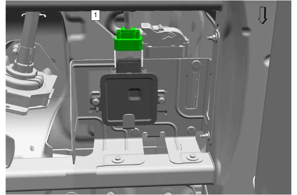 Trailer Brake Control Module Replacement — figure 1