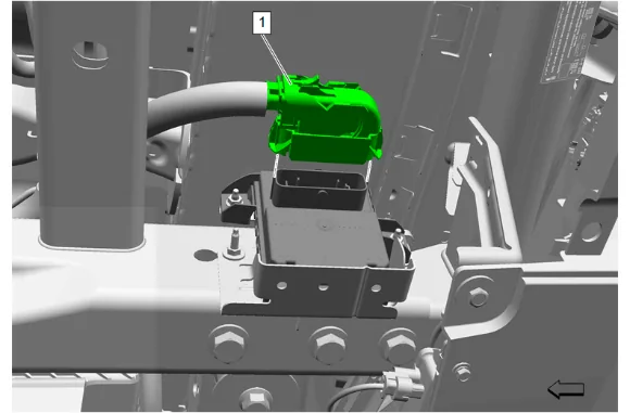 Trailer Lamp Control Module Replacement — figure 1
