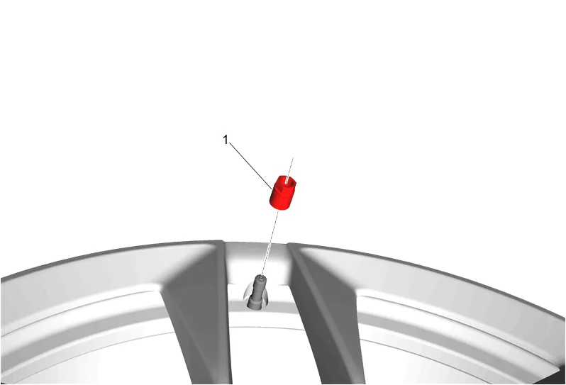 Trailer Tire Pressure Indicator Sensor Replacement — figure 1