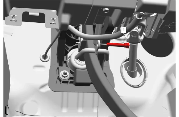 Brake Pedal Assembly Replacement — figure 8
