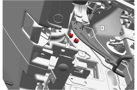 Brake Pedal Assembly Replacement — figure 9
